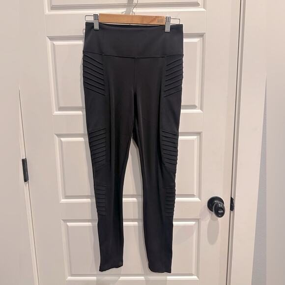 Athleta Delancey Moto Tights Active Leggings - Picture 6 of 9